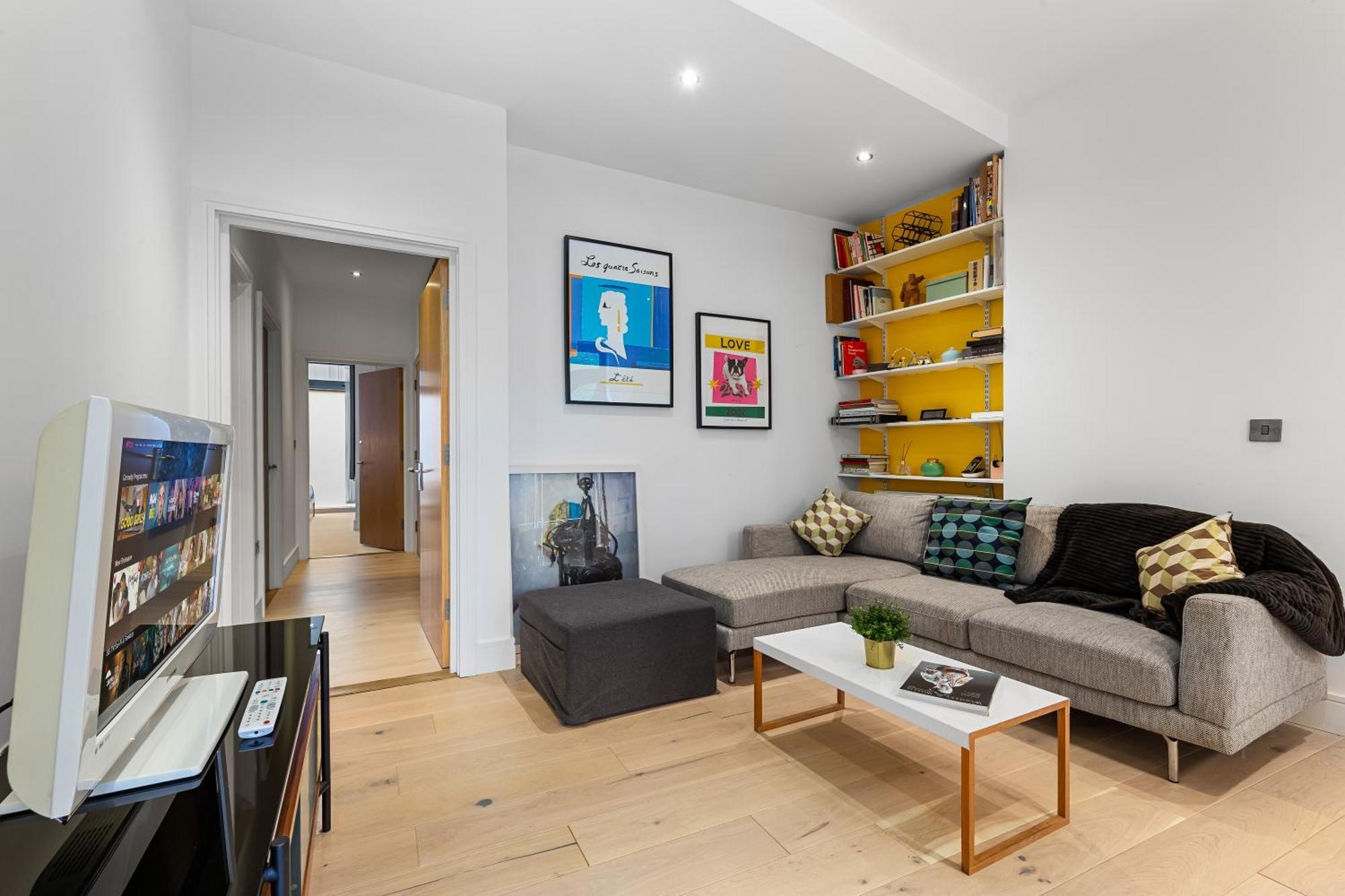Trendy 2 Bed Flat In Greenwich With Car Parking Londres Exterior foto