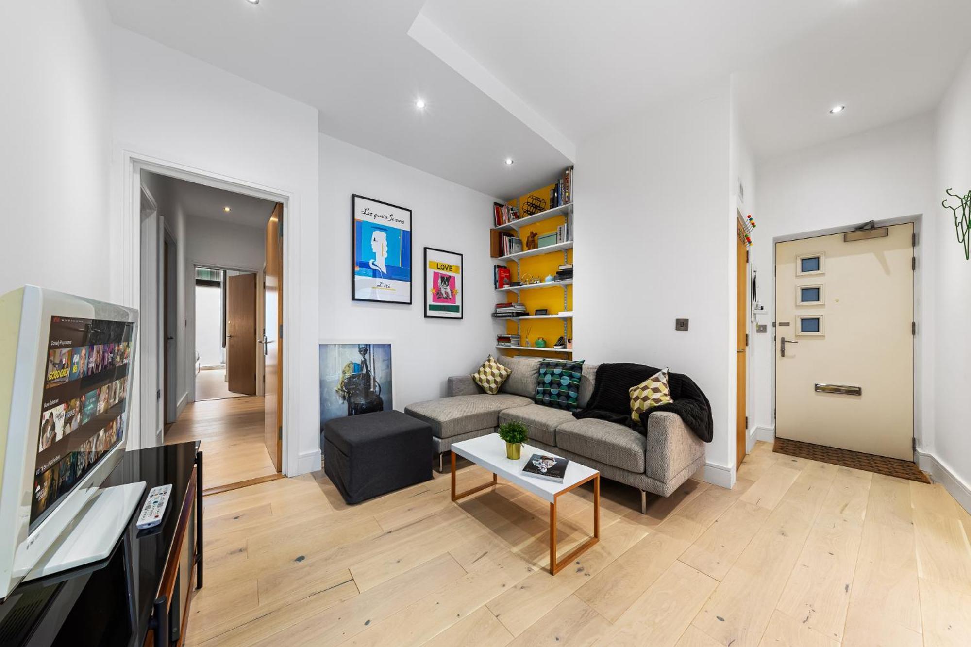 Trendy 2 Bed Flat In Greenwich With Car Parking Londres Exterior foto
