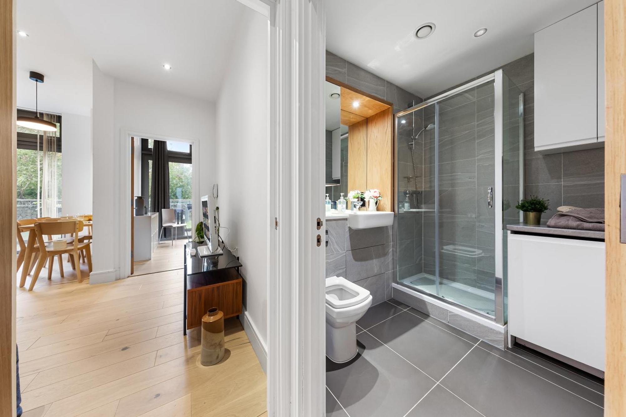 Trendy 2 Bed Flat In Greenwich With Car Parking Londres Exterior foto