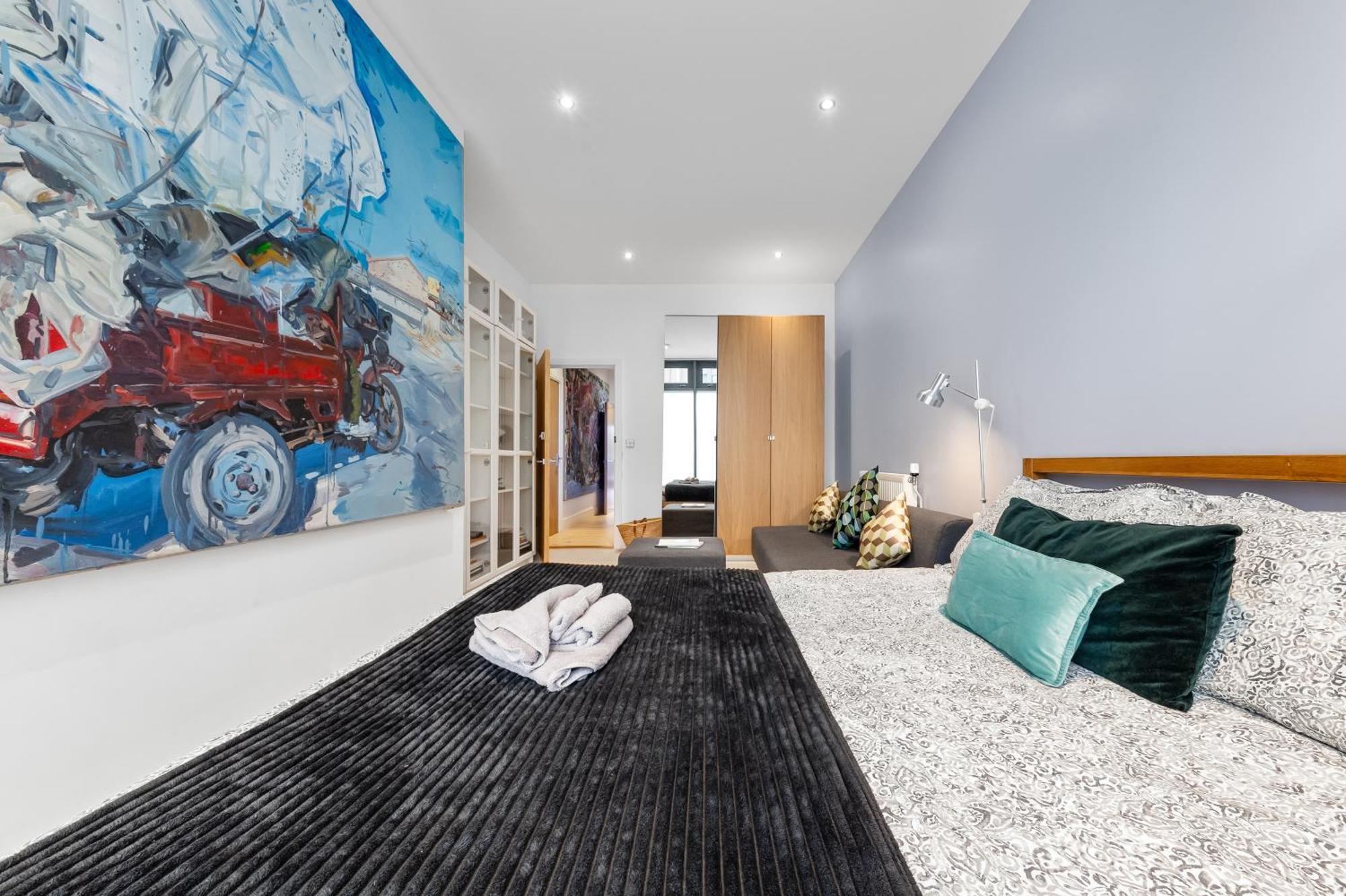 Trendy 2 Bed Flat In Greenwich With Car Parking Londres Exterior foto