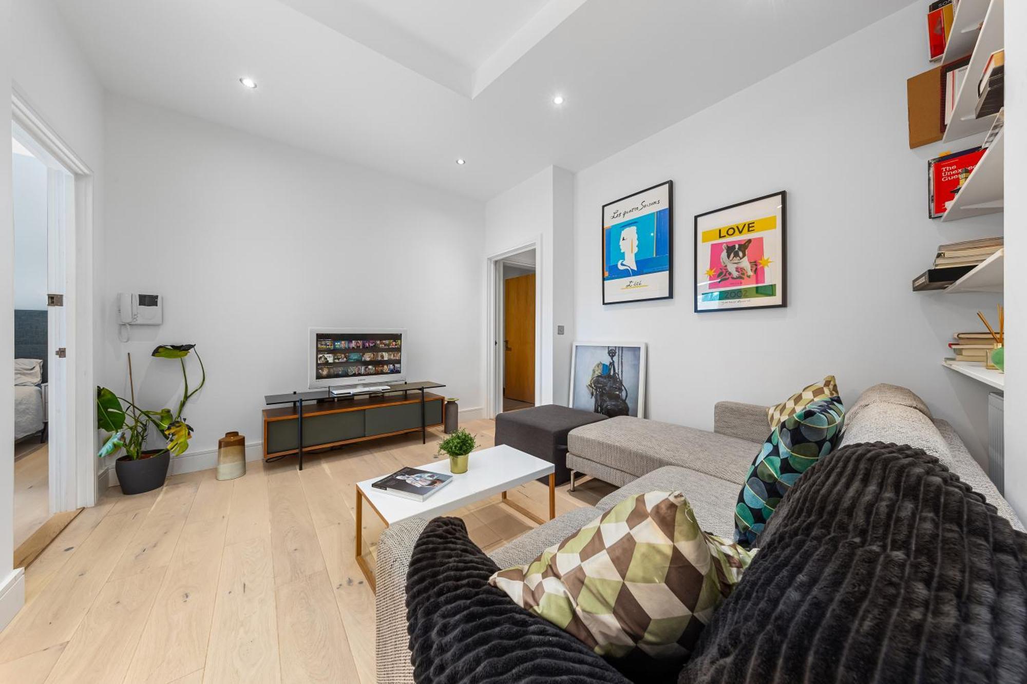 Trendy 2 Bed Flat In Greenwich With Car Parking Londres Exterior foto